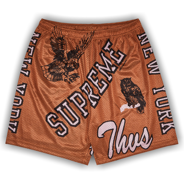 ウェア SUPREME Varsity Mesh Short Supreme Varsity Mesh Short Black Men's - SS25 - US