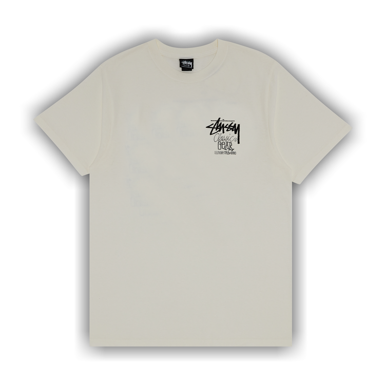 Buy Stussy Classic Gear Tee Pigment Dyed 'Natural' - 1905084