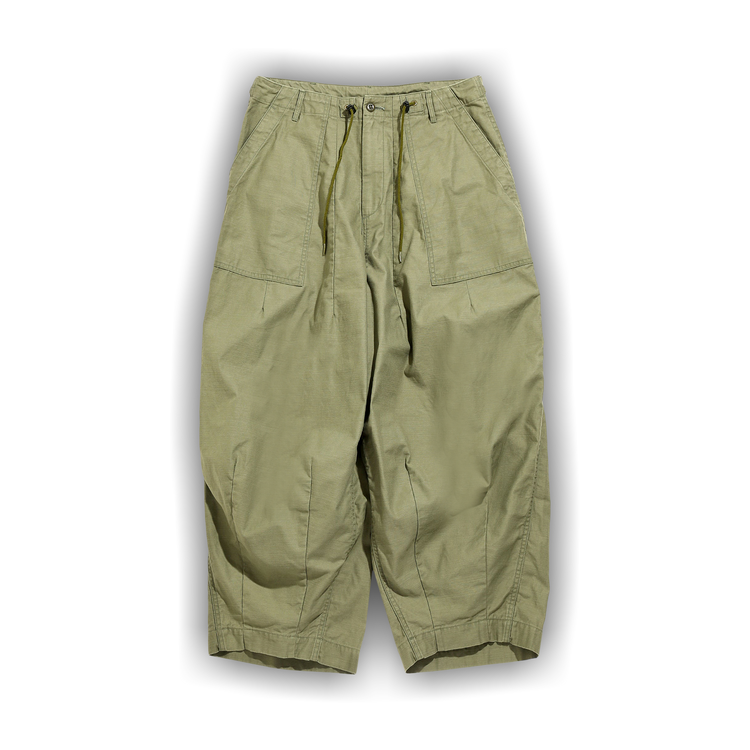 Buy Needles H.D. Pant 'Olive' - QV153 A OLIV | GOAT