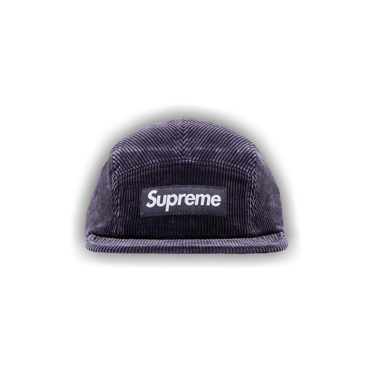 Buy Supreme Corduroy Camp Cap 'Navy' - SS25H82 NAVY | GOAT
