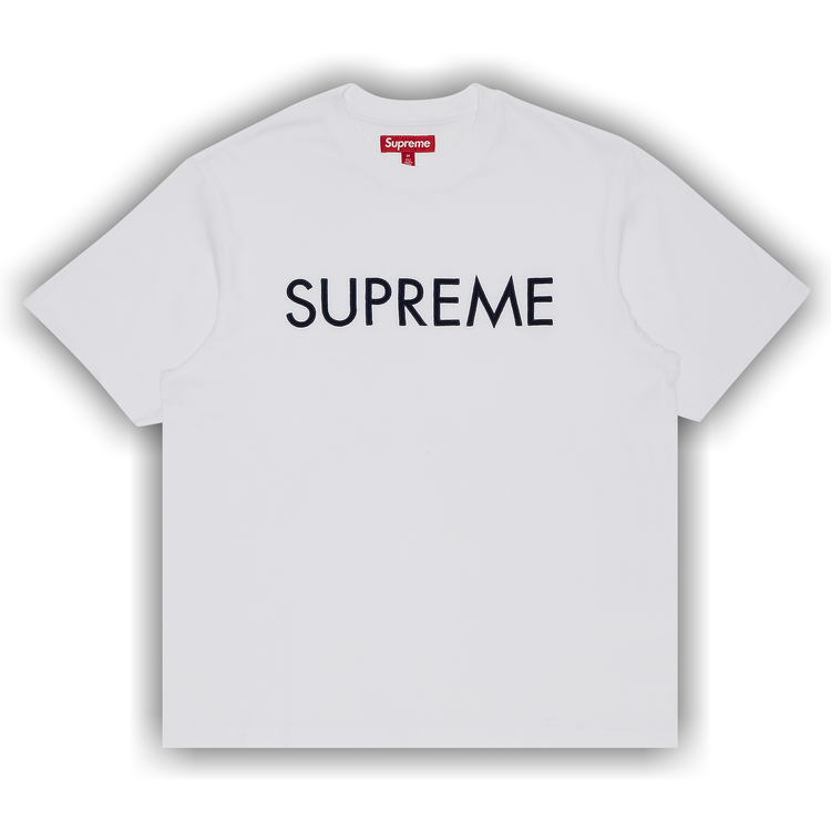 Buy Supreme Capital Short-Sleeve Top 'White' - SS25KN90