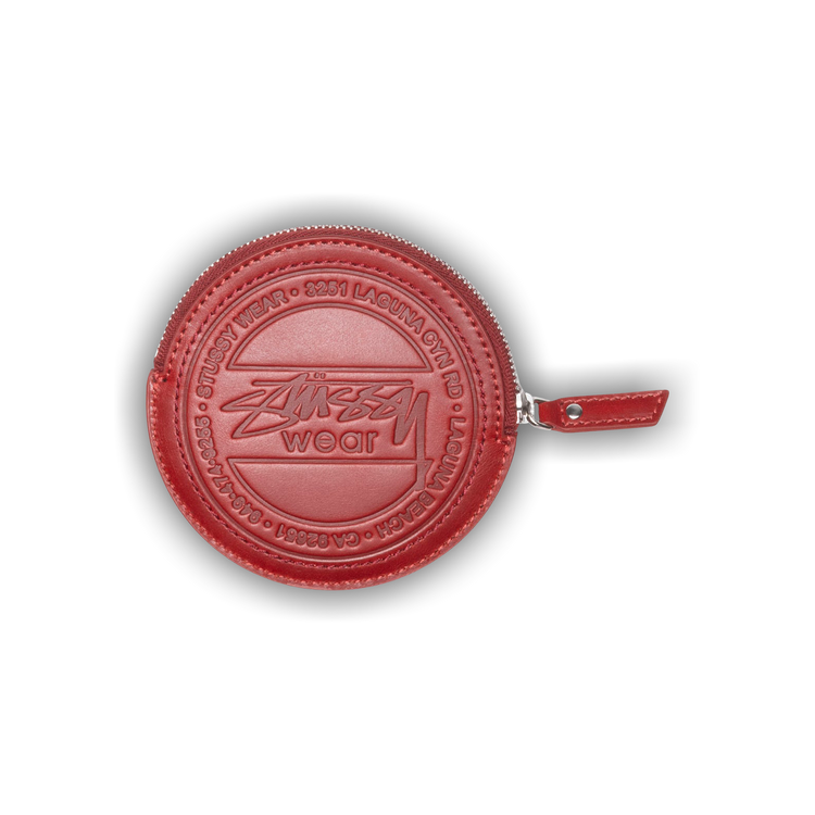 完売　Stussy SURF DOT LEATHER POUCH ケース Surf Dot Leather Pouch – Black | Accessories | Stüssy