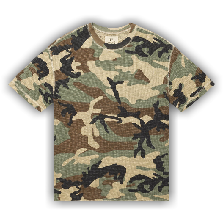 ★24SS 最新作★STUSSY STOCK CAMO TEE Stüssy: Men's Stock Camo Tee (Camo/White) | DSMNY E-SHOP