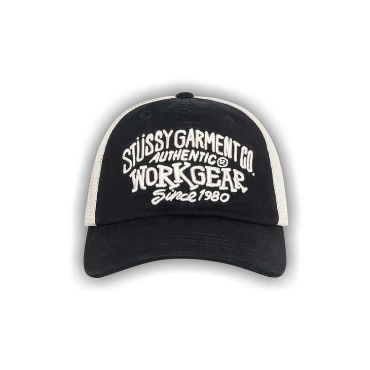 Stussy 25ss WORKGEAR STRAPBACK BLACK ③ Stussy 