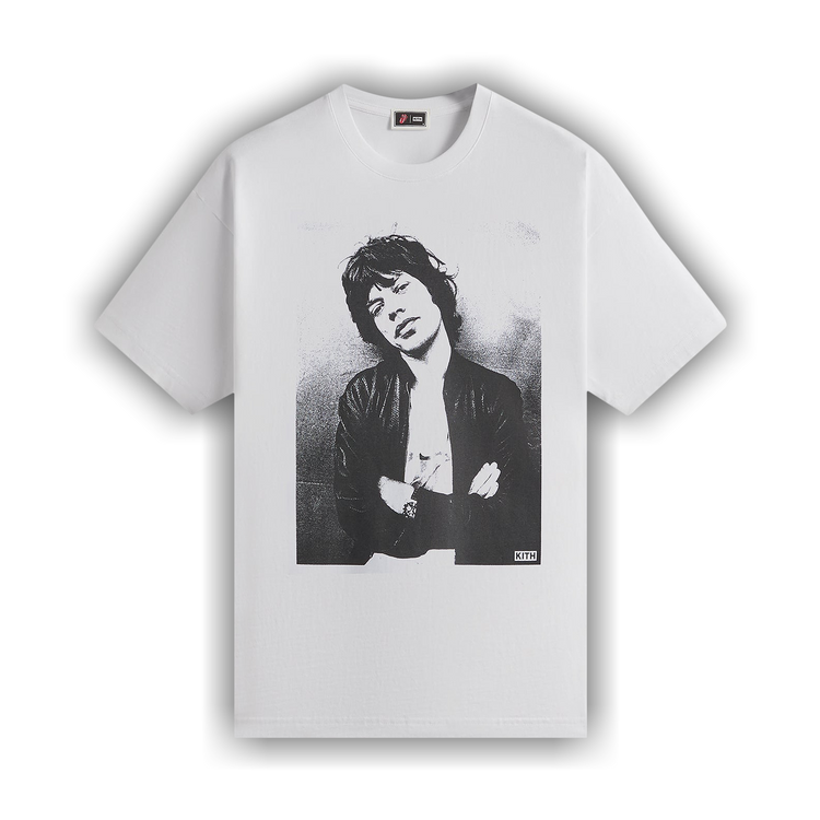 Buy Kith For The Rolling Stones Mick Photo Vintage Tee 'White