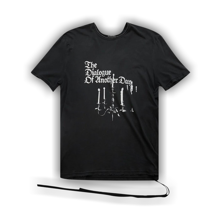 Buy Ann Demeulemeester Chandelier Printed T-Shirt 'Black