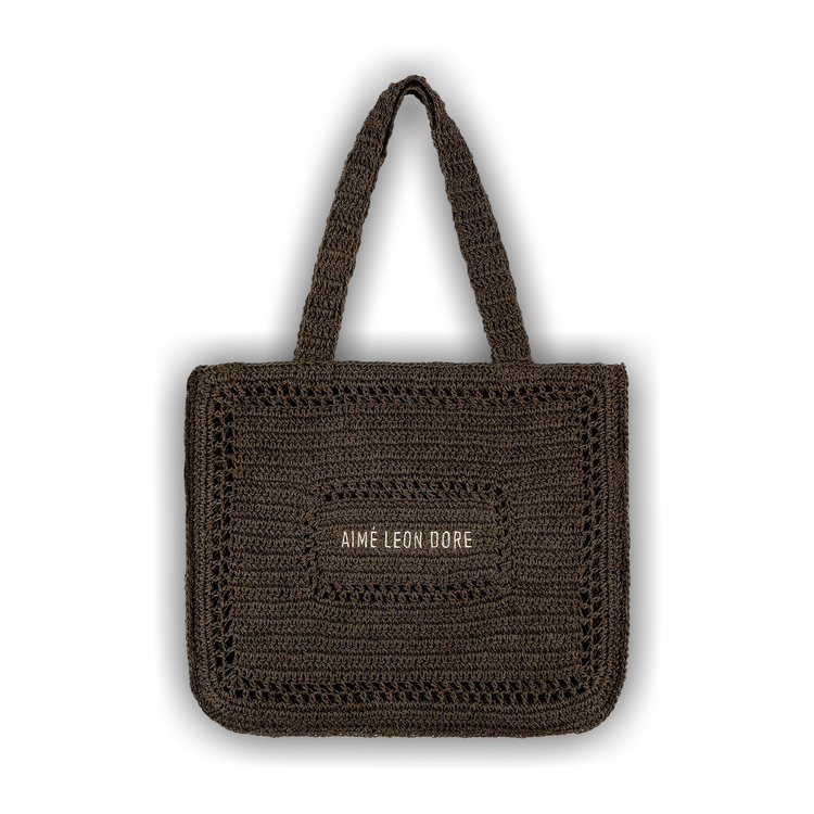 【新品】Aime Leon Dore Crochet Tote Bag Navy Aime Leon Dore Crochet Tote Bag - Navy - NEW | eBay