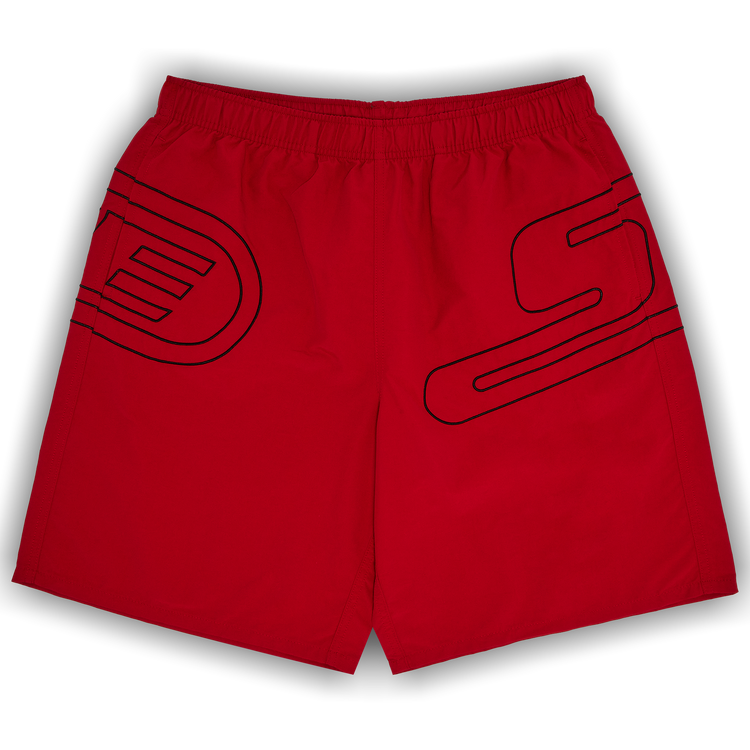 ウェア Supreme x The North Face Nylon Short Red Supreme-The-North-Face-Nylon-
