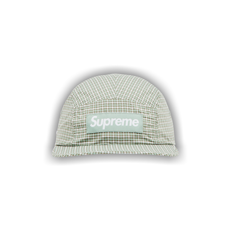 帽子 Supreme Cordura Plaid Camp Cap Olive Supreme - Cordura Plaid Camp Cap Olive – HOMEGAME TOKYO