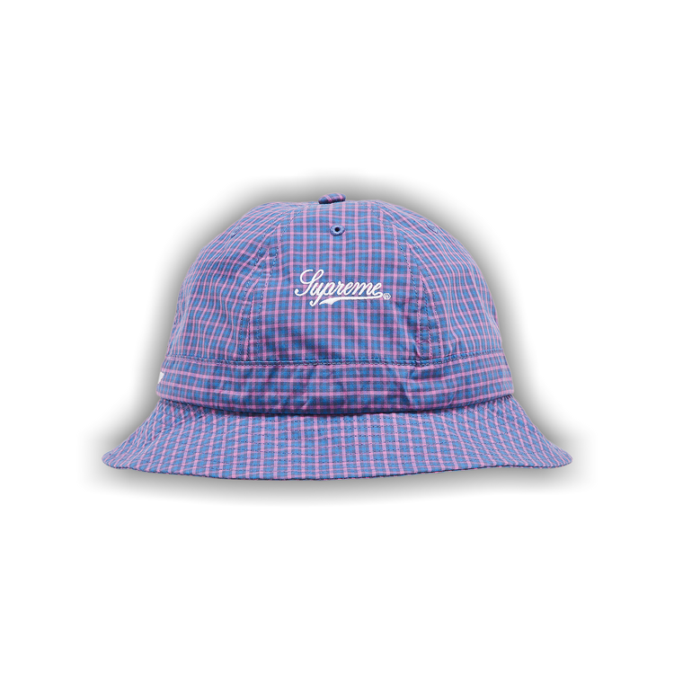 Buy Supreme x Cordura Plaid Bell Hat 'Blue' - SS25H58 BLUE