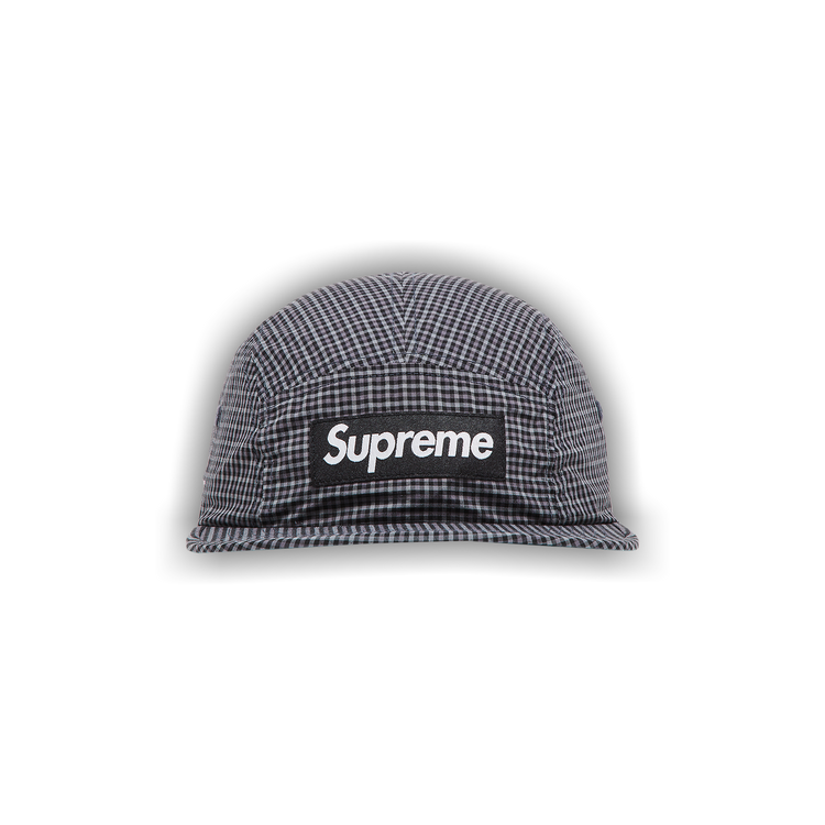 Buy Supreme x Cordura Plaid Camp Cap 'Black' - SS25H21 BLACK