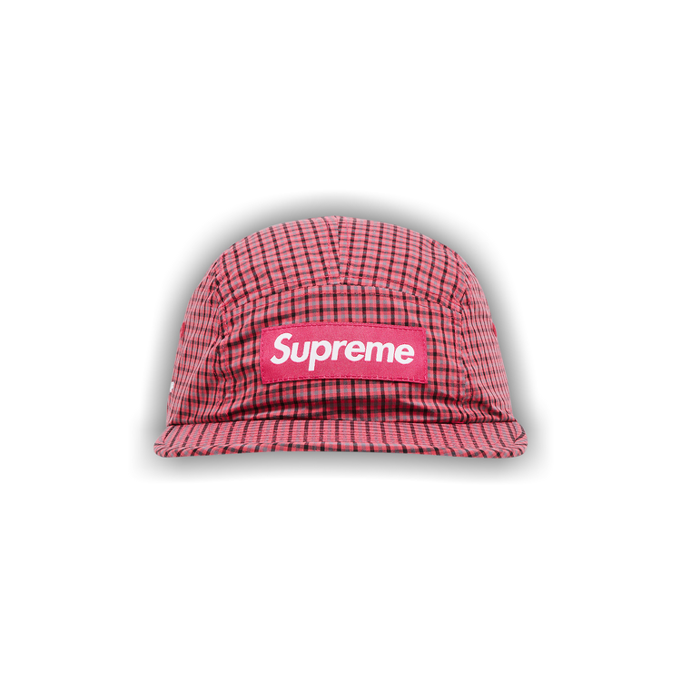 Buy Supreme x Cordura Plaid Camp Cap 'Red' - SS25H21 RED | GOAT