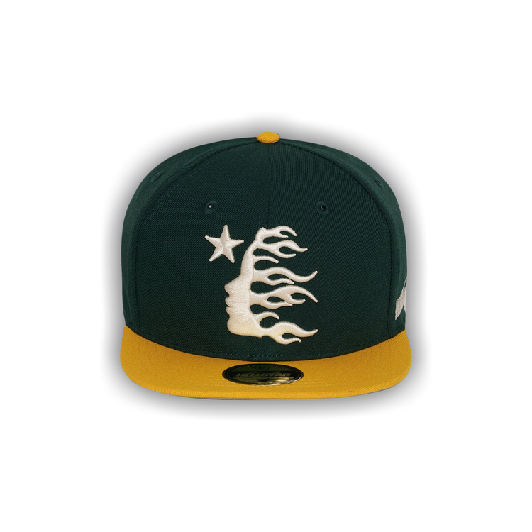 Buy Hellstar Baseball Hat Fitted 'Green' - HS01HAT003 GRN | GOAT