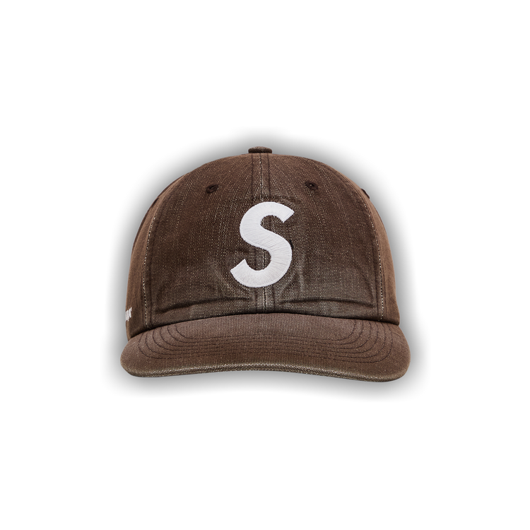 Buy Supreme Cordura Denim S Logo 6-Panel 'Brown' - SS25H90