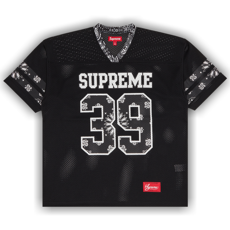 トップス Supreme Bandana Football Jersey White L Buy Supreme Bandana Football Jersey 'White' - SS25KN94 WHITE