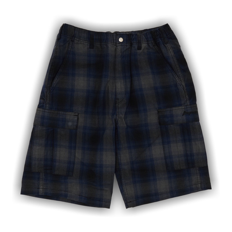 新品未使用 Supreme Shadow Plaid Cargo Short Buy Supreme Shadow Plaid Cargo Short 'Black' - SS25SH5 BLACK