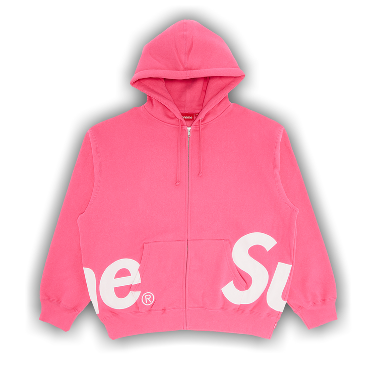 トップス 15AW supreme Feltfood Logo Zip Up Sweat Supreme Thermal Zip Up Hooded Sweatshirt (FW19) - $198