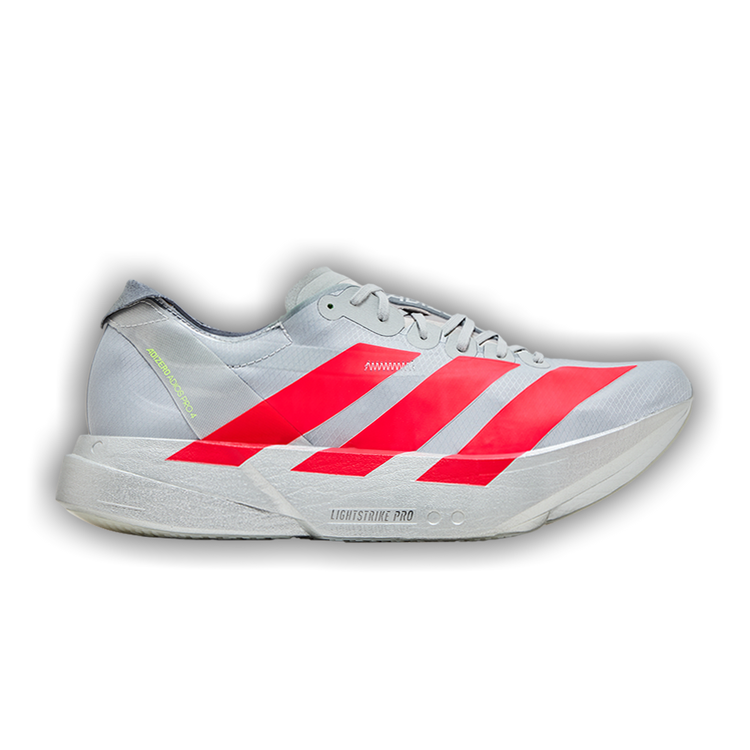 スニーカー★アディダス★Adizero Adios Pro 4 Off White Red adidas Adizero Adios Pro 4 Off White Better Scarlet Men's