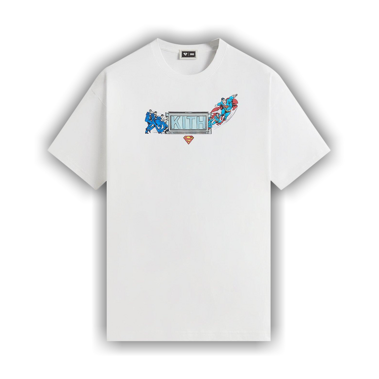 Buy Kith x Superman Booth Vintage Tee 'White' - KHM033834