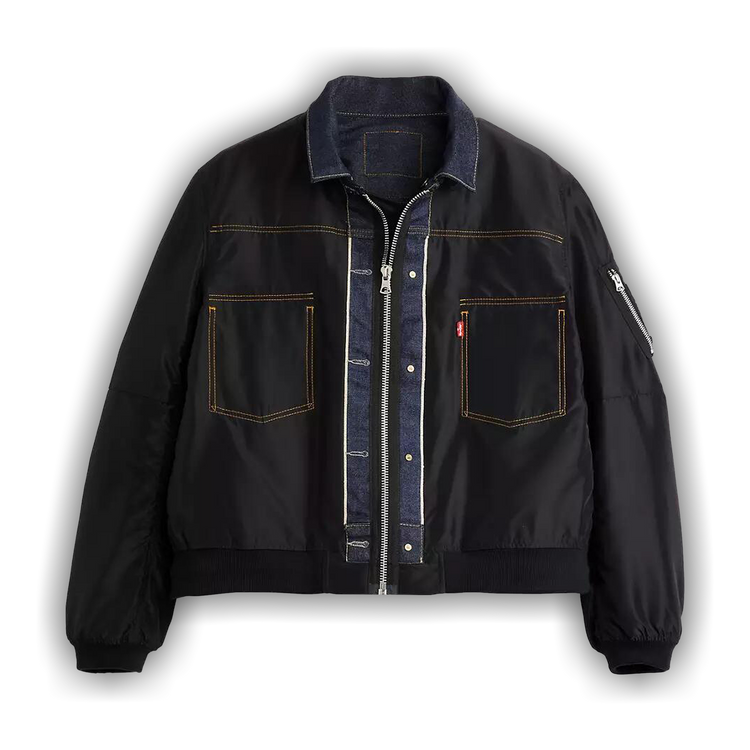 Buy Levi's x Sacai Denim x Nylon Twill Reversible Blouson Buy Levi's x Sacai Denim x Nylon Twill Reversible Blouson