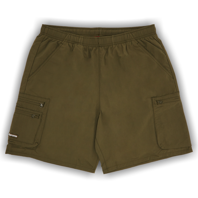 Buy Supreme Cargo Water Short 'Olive' - SS25SH7 OLIVE | GOAT