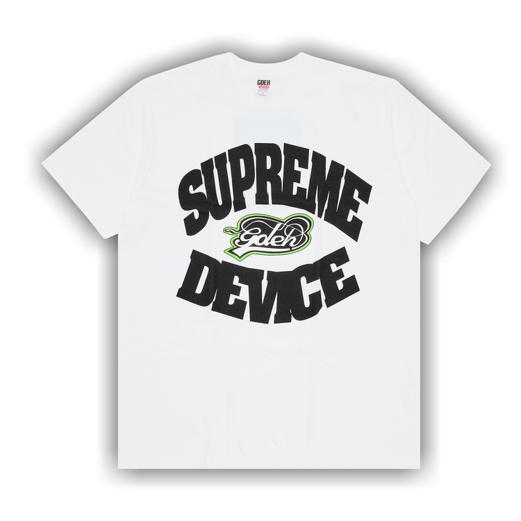 Tシャツ・カットソー Supreme x GOODENOUGH Device T-Shirt Black Supreme x GOODENOUGH Device Tee 