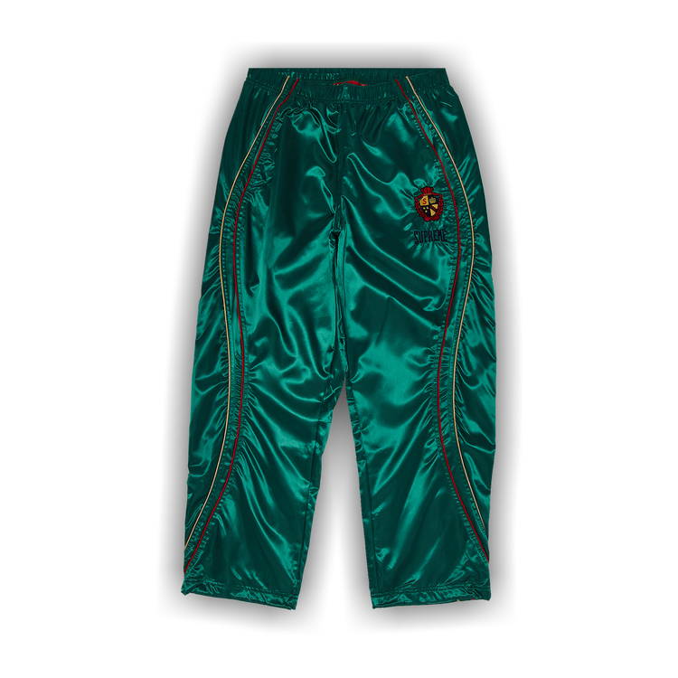 Buy Supreme Satin Track Pant 'Green' - SS25P59 GREEN | GOAT