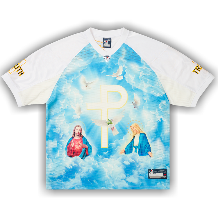 ★25SS WEEK5★Palace FAIRY JERSEY Palace 2025 PALACE “KISS ME” FAIRY JERSEY BLUE | Grailed