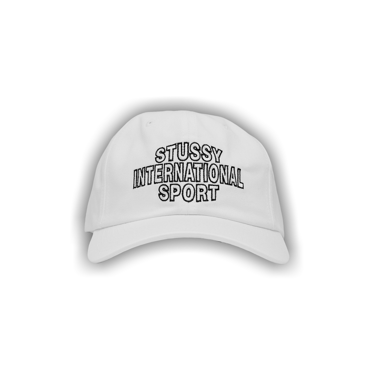 Buy Stussy Mid International Sport Strapback Cap 'White' - 1311182