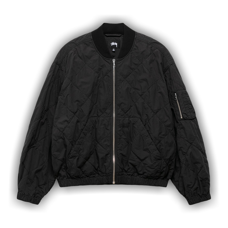 Buy Stussy Lightweight Cotton Bomber 'Black' - 115888 BLAC