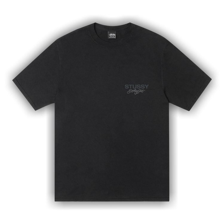 【Stussy】Surf Club T-Shirt Pigment Dyed ストゥシー Surf Club Tee Pigment Dyed – Black | Tees | Stüssy
