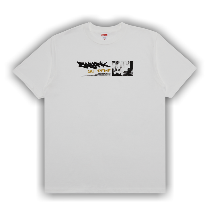 [在庫あり] [S/XL SIZE] ★Supreme ★ Riders Tee WHITE Buy Supreme x Zoo York Dynasty Tee 'White' - SS25T41 WHITE