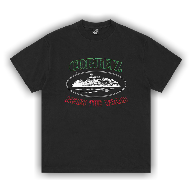 トップス Corteiz OG ALCATRAZ ITALIA TEE Buy Corteiz Og Alcatraz Italia Tee 'Black' - 07892