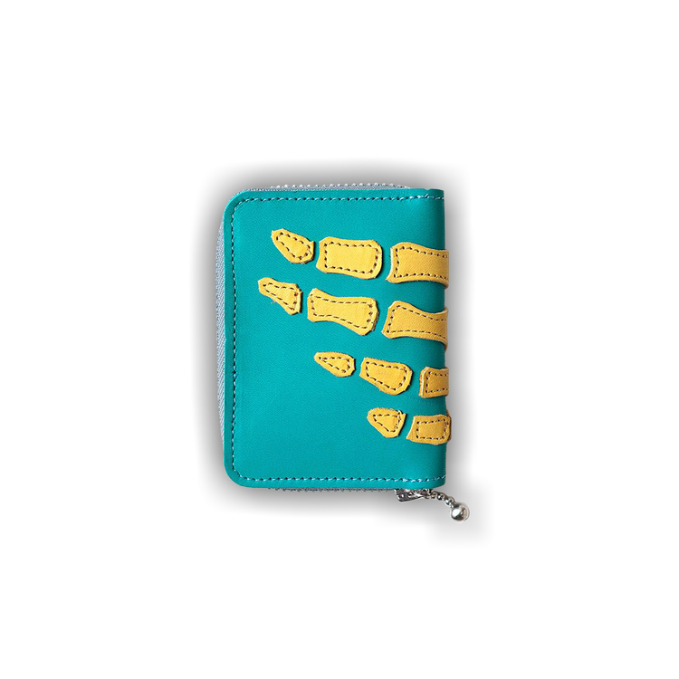 小物 kapital THUMBS UP BONE HAND ZIP MINI Kapital THUMB-UP BONE HAND ZIP Mini Wallet | Red | Canoe Club