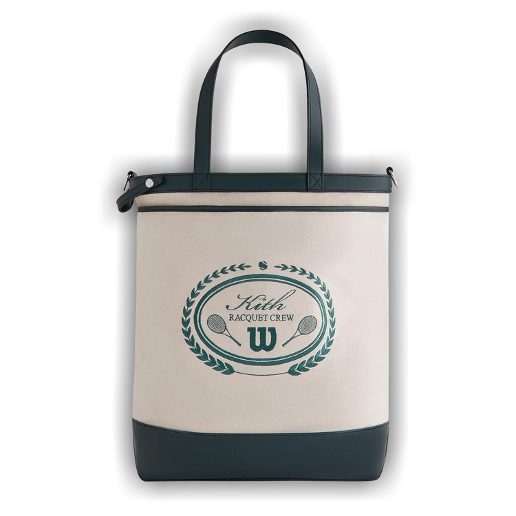 Buy Kith x Wilson Do All Leather Trimmed Canvas Tote 'Stadium