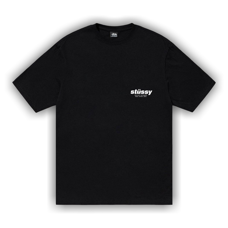 Buy Stussy Rollers Tee 'Black' - 1905160 BLAC | GOAT