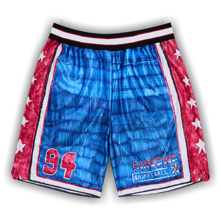 Buy Supreme Marker Basketball Short 'Multicolor' - SS25SH43