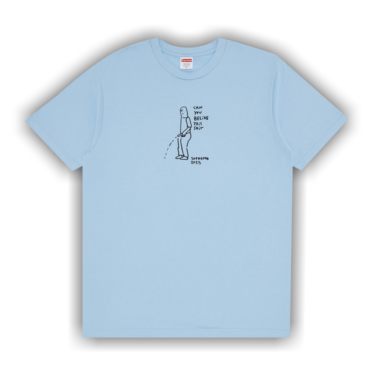 トップス Supreme Bear Tee \"Powder Blue Supreme T Shirt Bear Supreme Bear Tee (SS25) Powder Blue