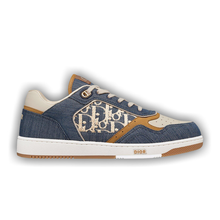 Buy Dior B27 Uptown Low 'Raffia-Effect Dior Oblique - Denim