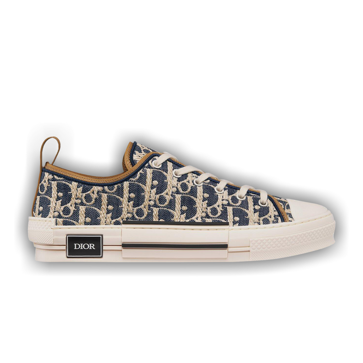 Buy Dior B23 League Low 'Raffia-Effect Dior Oblique - Denim