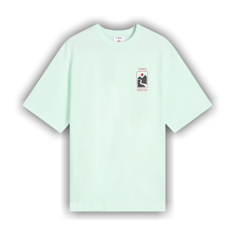Buy Casablanca Screen Printed Oversized T-Shirt 'Sunset