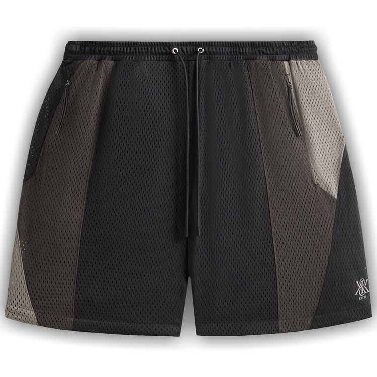 Buy Kith Harden Panelled Mesh Short 'Black' - KHM060779 001 | GOAT
