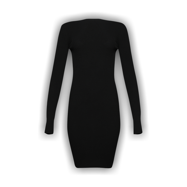 Buy Rick Owens Al Mini Dress 'Black' - RP02E4616 RIBVI 09