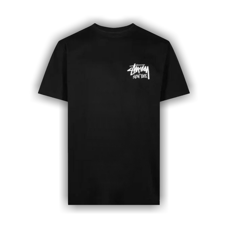 Buy Stussy Stock New York Tee 'Black' - 3903976 BLAC | GOAT