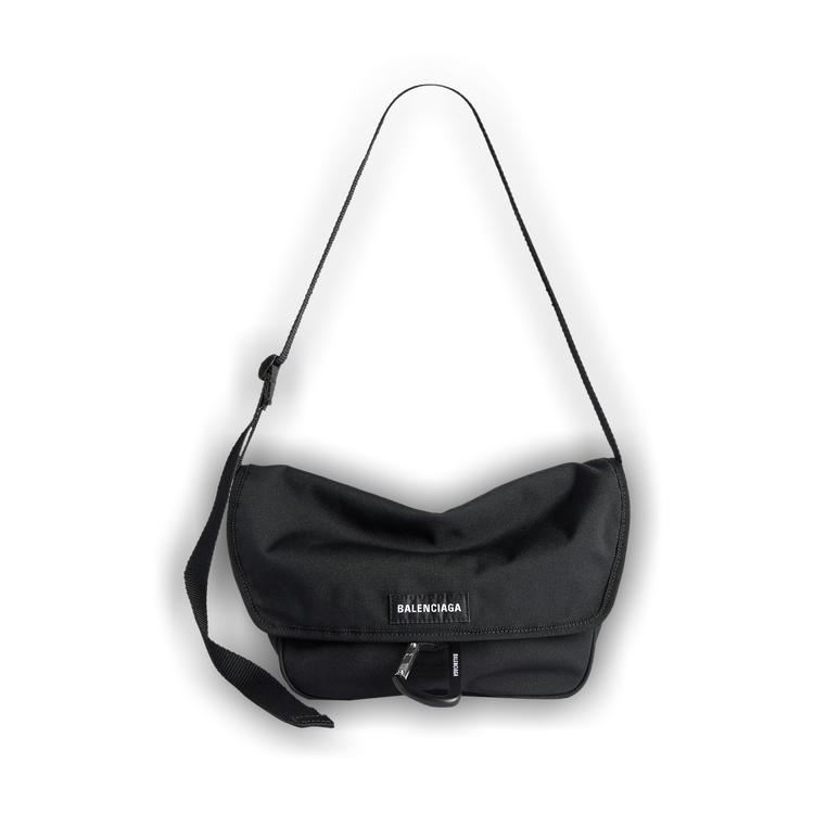 Buy Balenciaga Explorer Flap Messenger Bag 'Black' - 834831 2ABX0