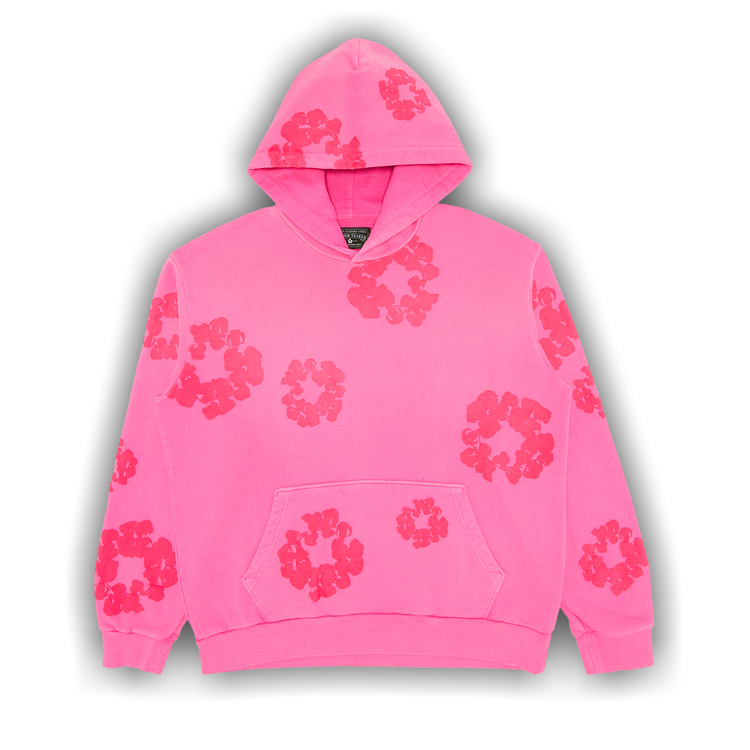Buy Denim Tears Mono Cotton Wreath Hoodie 'Pink