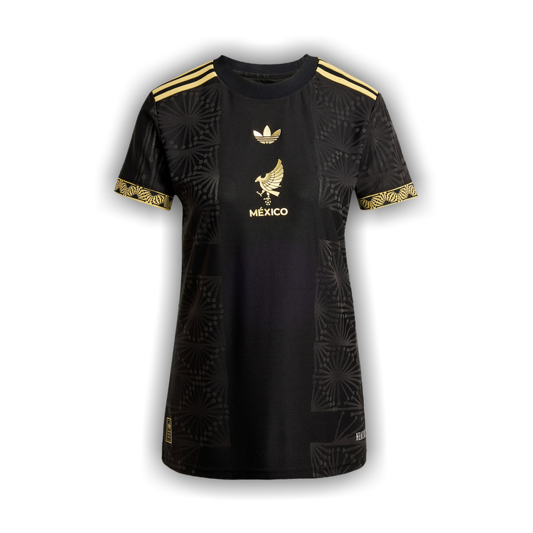 Buy adidas Mexico 2025 Gold Jersey 'Black' - JF0391 | GOAT