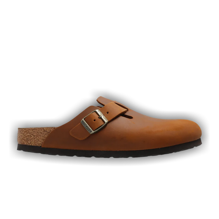 Buy Birkenstock Wmns Boston Oiled Leather 'Cognac' - 1028310