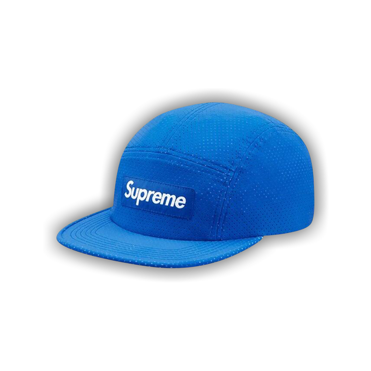 Buy Supreme Perforated Reflective Camp Cap 'Royal' - SS16H35 ROYAL