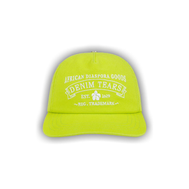 Buy Denim Tears ADG Cap 'Lime' - SS25ABC0111918 | GOAT